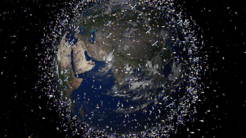 [VIDEO] Animación de la NASA muestra los desechos espaciales que rodean la Tierra