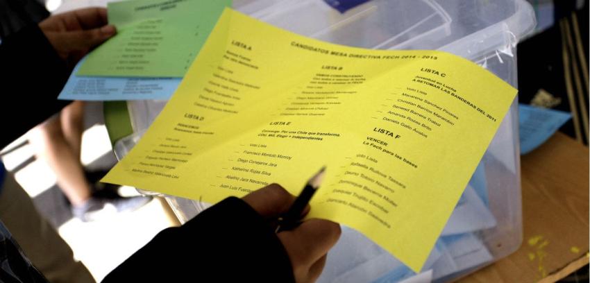 Baja participación marca primera jornada de elecciones Fech y comicios podrían repetirse