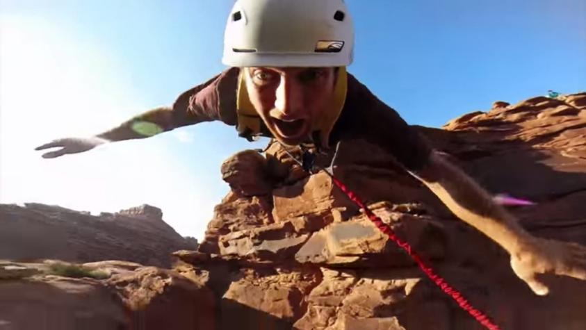 [VIDEO] ¿Cómo sería saltar a más de 70 metros de altura?