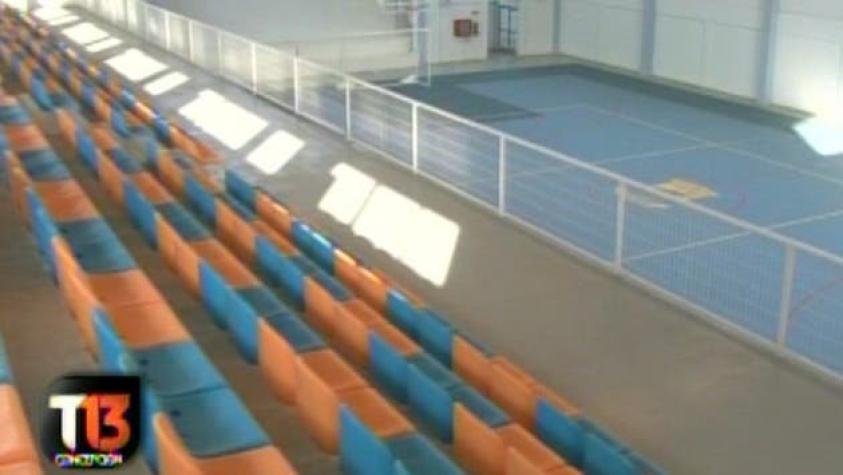Dichato: Empresa repara errores tras falla de diseño en gimnasio