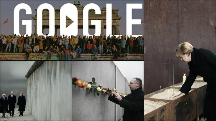 [VIDEO] Google celebra los 25 años de la caída del Muro de Berlín con nuevo doodle