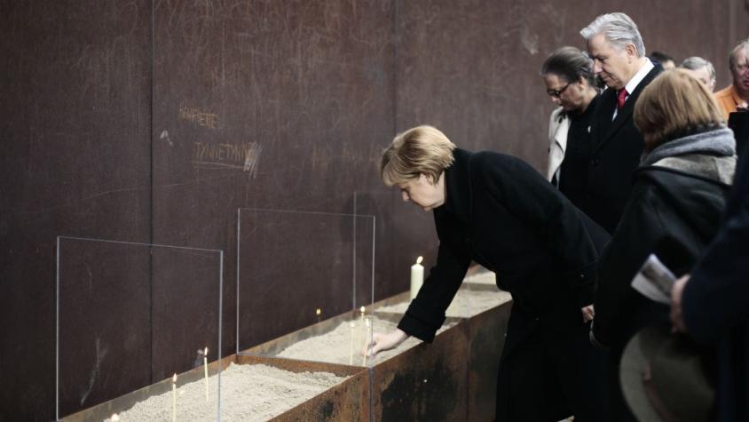 Angela Merkel: "No sólo siento alegría, también siento la responsabilidad histórica en este aniversa