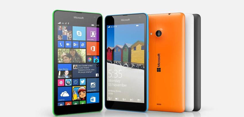 Microsoft presentó su primer smartphone, el Lumia 535