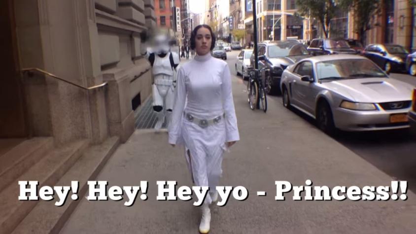 [VIDEO] Parodian con Star Wars al video "10 horas de acoso callejero en Nueva York"