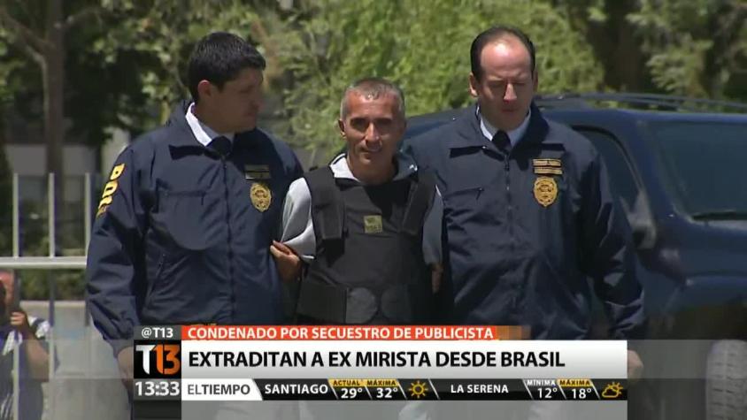 [T13Tarde] Extraditan desde Brasil a ex mirista que participó en secuestro de Olivetto