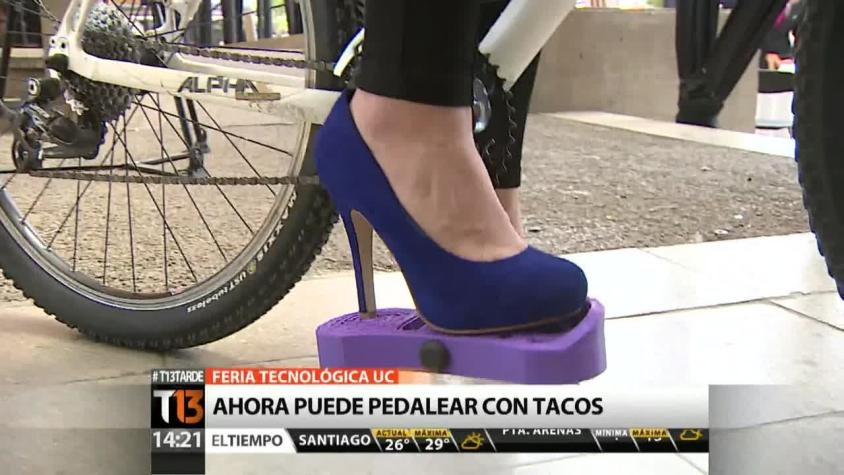 [T13TARDE] Feria tecnológica UC lanza pedales de bicicleta impresos en 3D para andar con tacos