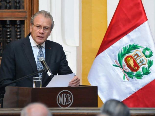 Canciller peruano aclara que no ha tomado partido en demanda boliviana contra Chile