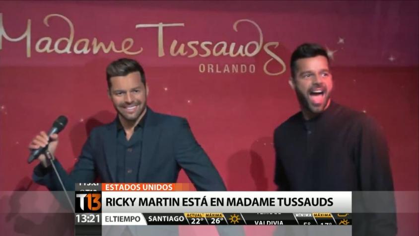 [T13 TARDE] Ricky Martin es la nueva celebridad que tiene su figura en Madame Tussauds