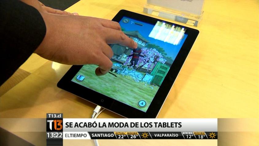 [T13 TARDE] Se espera que venta de tablets baje un 40% esta Navidad