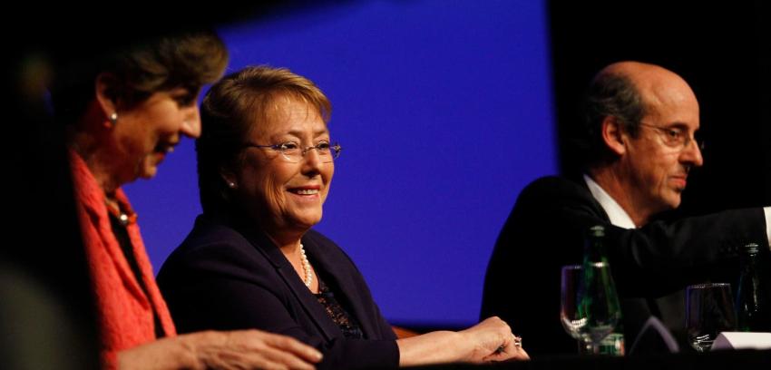 Bachelet en Enade: "La desaceleración no es producto de las reformas"