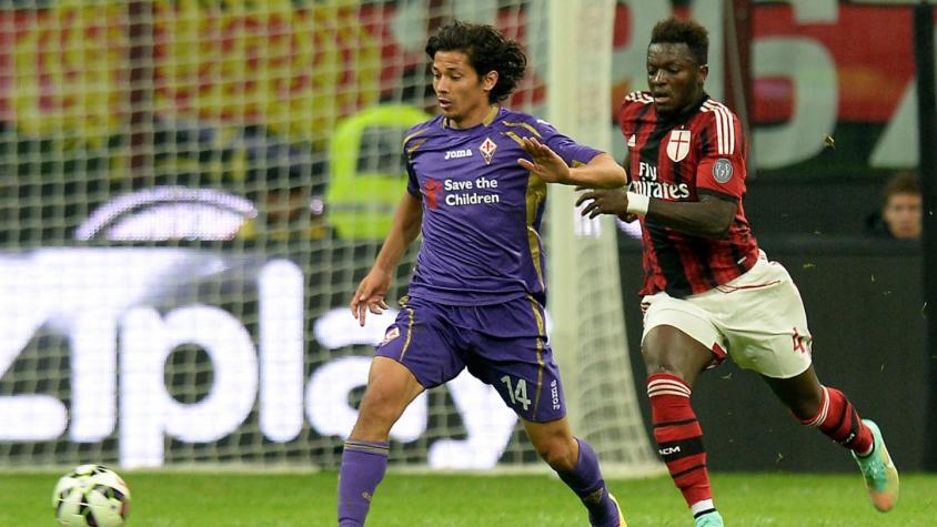 [VIDEO] Matías Fernández fue figura en goleada del Fiorentina ante el Cagliari