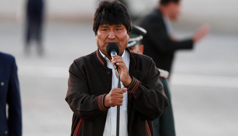 Evo Morales por Bachelet: "Si no quiere visitarnos respetamos, es su derecho"