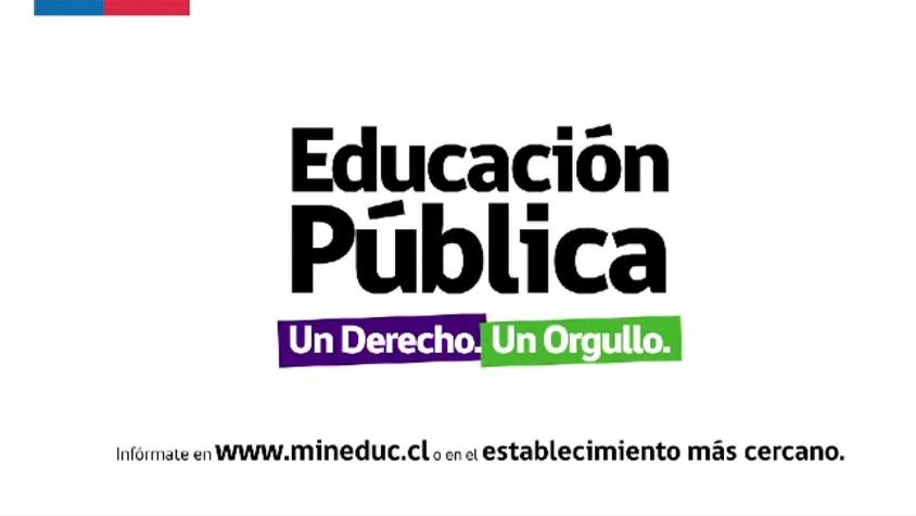 [VIDEO] Mineduc lanza video para promover la educación pública