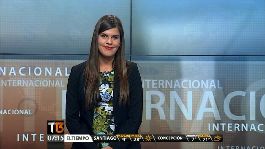 [T13 AM] Revisa todas las noticias internacionales con Natalia López