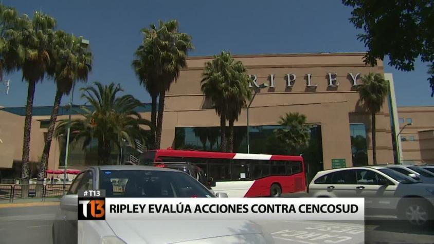 [T13] Ripley evalúa acciones legales contra Cencosud tras cierre de tienda
