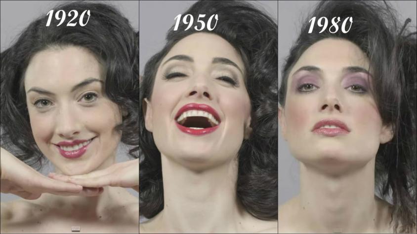 [VIDEO] 1910-2010: así se ve un siglo de looks femeninos en apenas un minuto