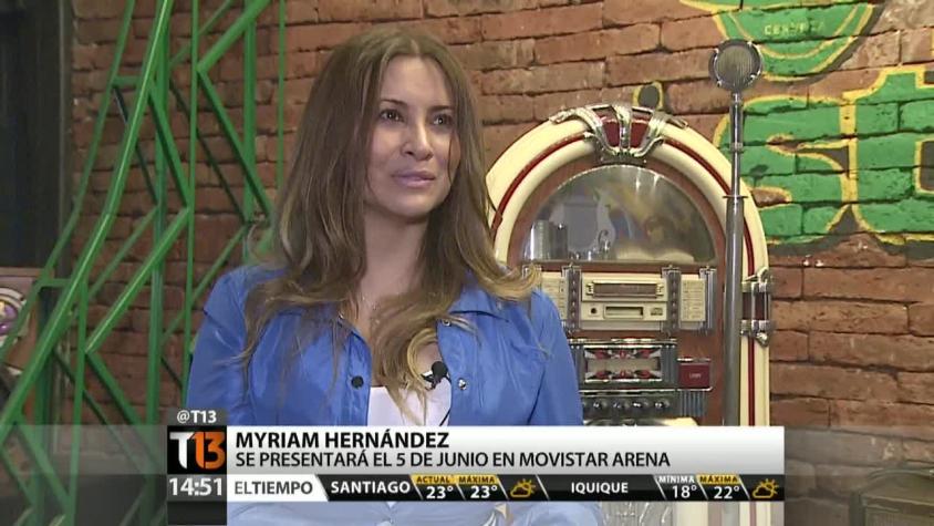 [T13 Tarde] No te pierdas en el bloque de espectáculos de hoy la entrevista con Myriam Hernández