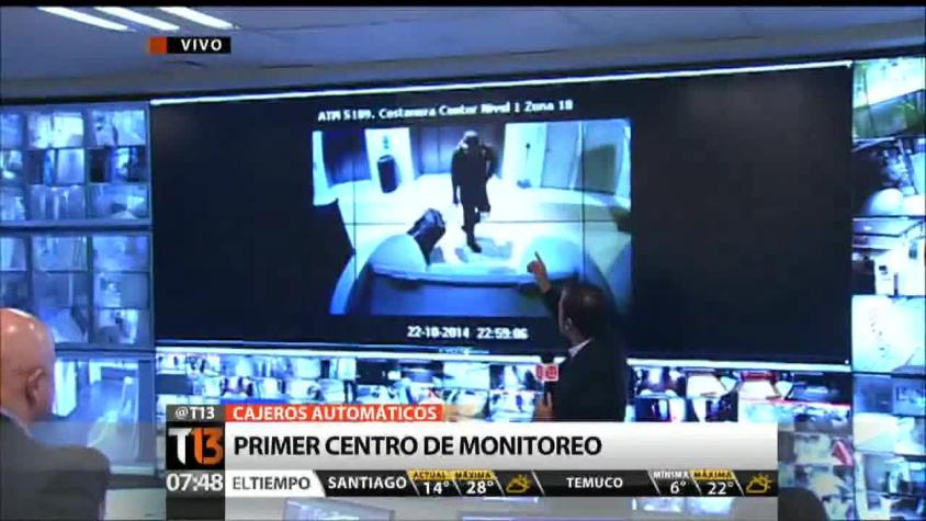 [T13 AM] Conoce el primer centro de monitoreo de cajeros automáticos en América Latina