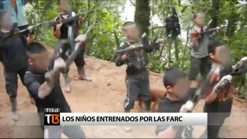 [T13] La historia de los miles de niños entrenados por las FARC