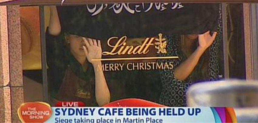 Terror en Australia: hombre armado toma rehenes en cafetería de Sidney