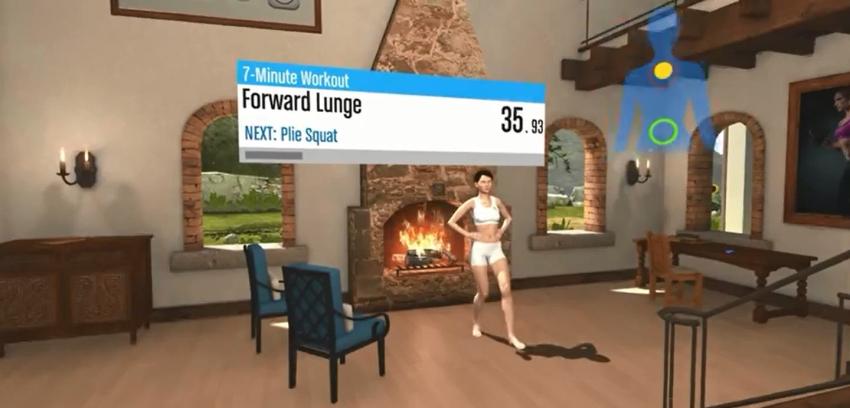 Lentes de realidad virtual ayudarán a hacer ejercicios