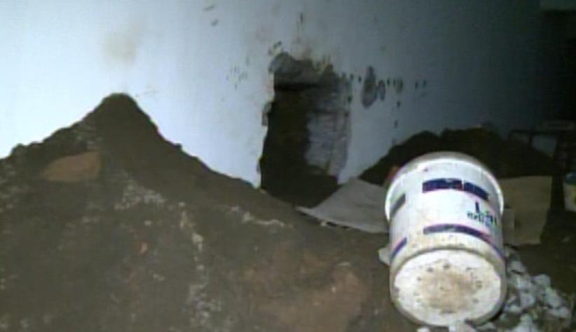 [T13] Ladrones cavan insólito túnel en pleno centro de Concepción