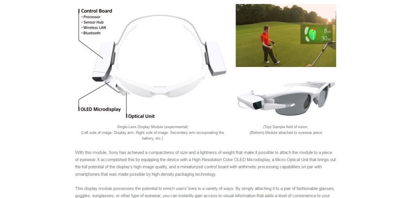 Sony presentó accesorio que hace inteligente cualquier lente