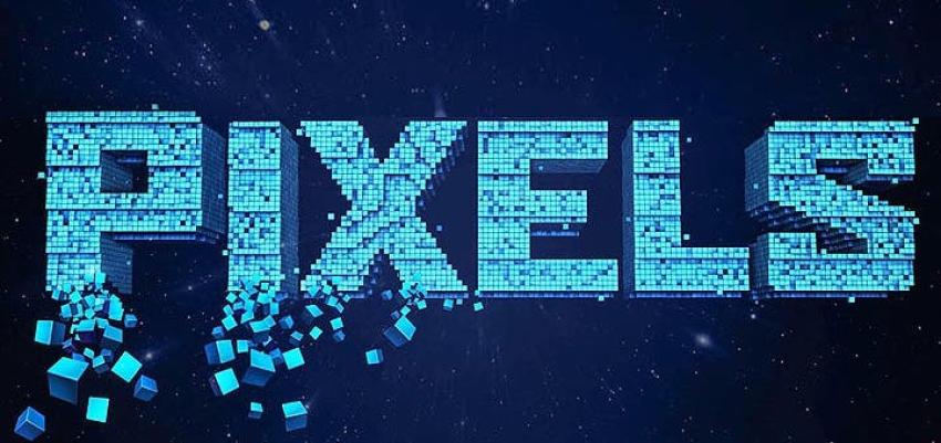 "Pixels": revelan carteles de la invasión de los videojuegos a la Tierra