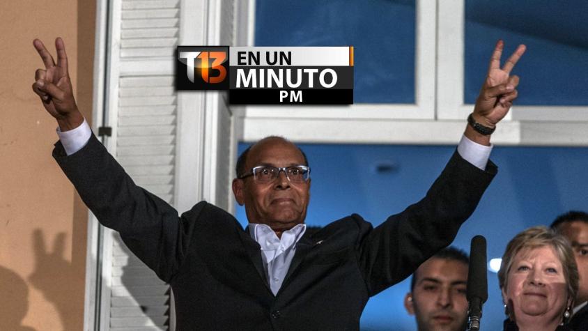 [VIDEO] #T13enunminuto: Túnez elige a nuevo presidente y otras noticias del mundo