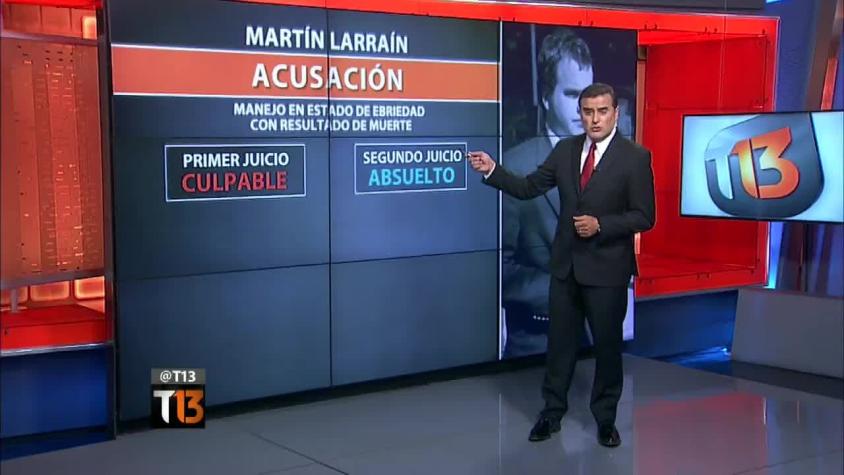 [T13] Las diferencias en los juicios contra Martín Larraín que marcaron su absolución
