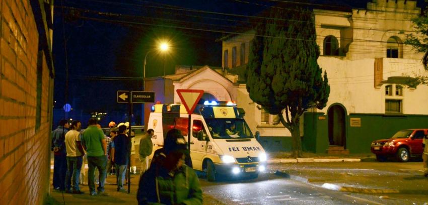 [VIDEO] Así fue el ataque explosivo que afectó a comisaría de Temuco
