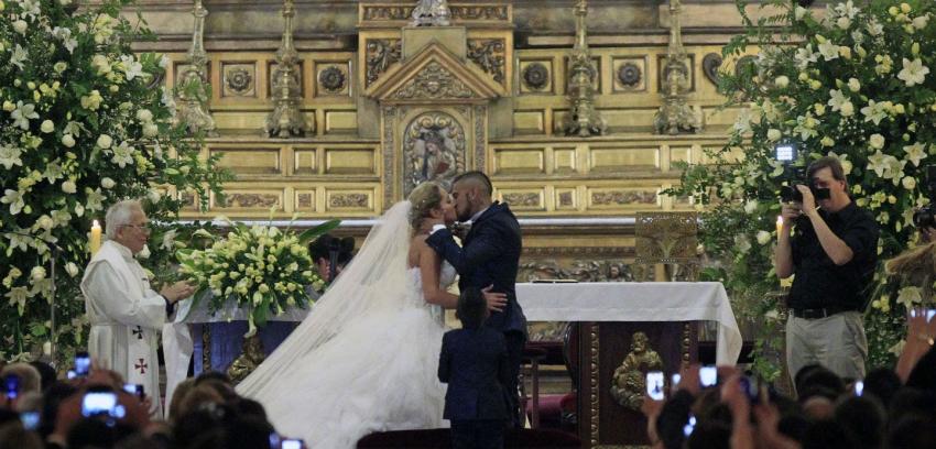 [FOTOS] Las mejores imágenes del matrimonio de Arturo Vidal