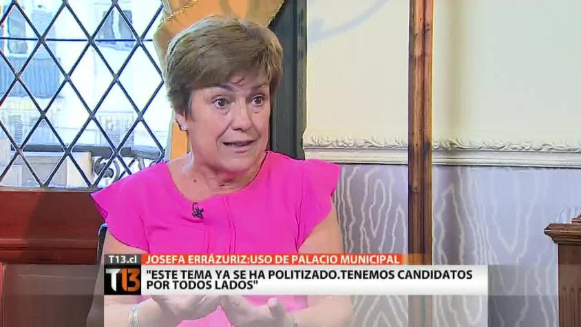 Josefa Errázuriz: "Pediré disculpas 20 veces más si fue visto como un abuso de poder"