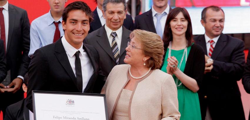 Esquiador náutico Felipe Miranda recibe el Premio Nacional del Deporte 2013