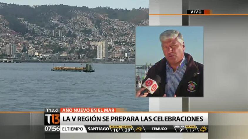 [T13 AM] Alcalde de Valparaíso: "Estamos a la espera del espectáculo más importante de Chile"
