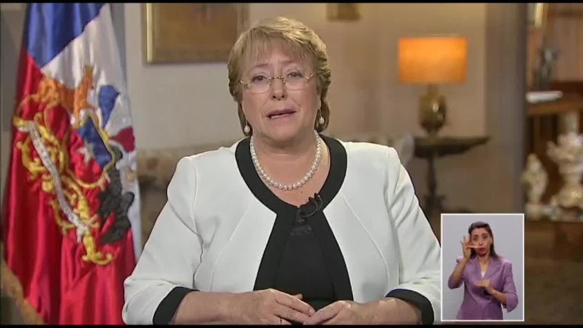 [VIDEO] Presidenta Bachelet hace balance del 2014 y admite dificultades para explicar reformas