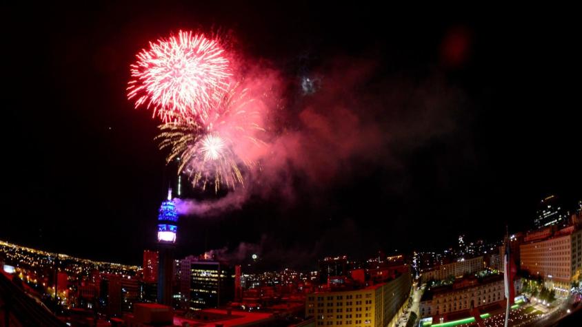 Año Nuevo: Más de 400 mil personas le dieron la bienvenida al 2015 en la Torre Entel