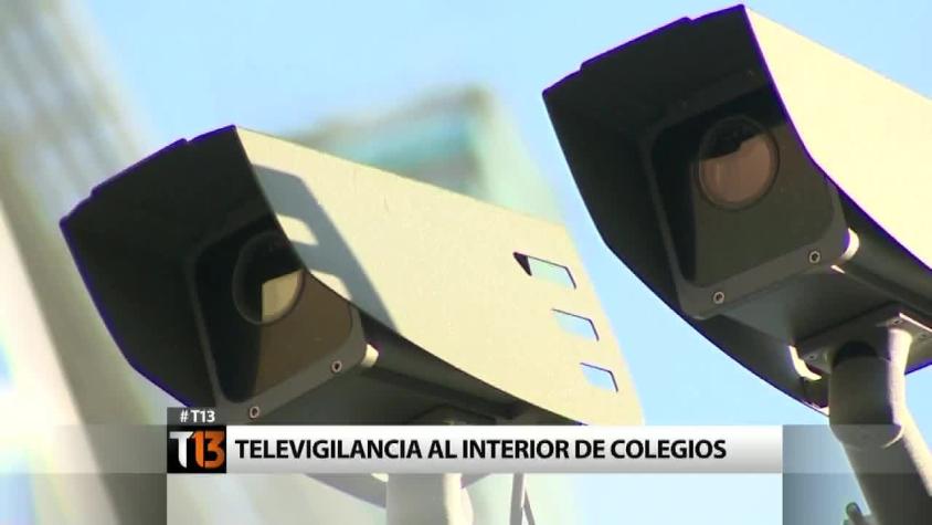 [T13] Colegios de La Granja instalarán cámaras de televigilancia
