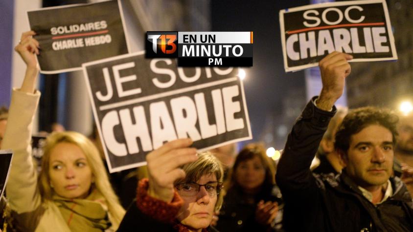 [VIDEO] #T13enunminuto: Identifican a tres sospechosos del tiroteo a revista Charlie Hebdo