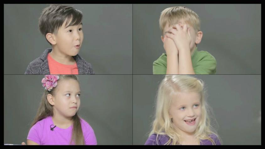 [VIDEO] Así reaccionaron estos niños al enterarse de dónde vienen los bebés