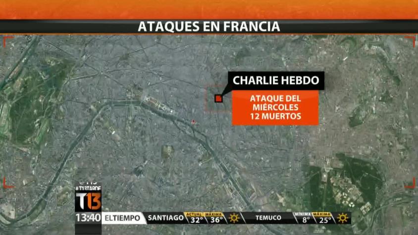 [VIDEO] El mapa de los ataques terroristas en Francia