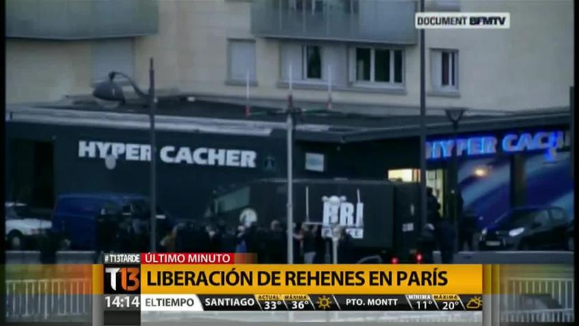[T13 Tarde] Cuatro personas mueren en toma de rehenes en supermercado de París