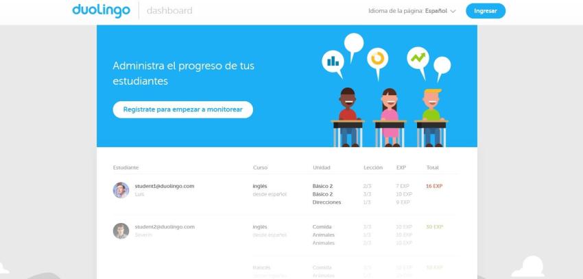 Duolingo presentó función para enseñar idiomas en clases