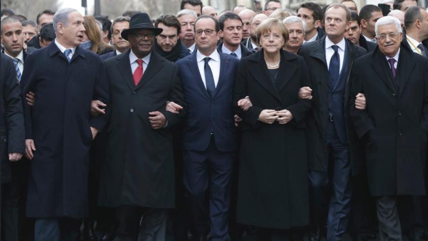 Francia: Más de 2,5 millones de personas asistieron a marcha por la unidad en Paris
