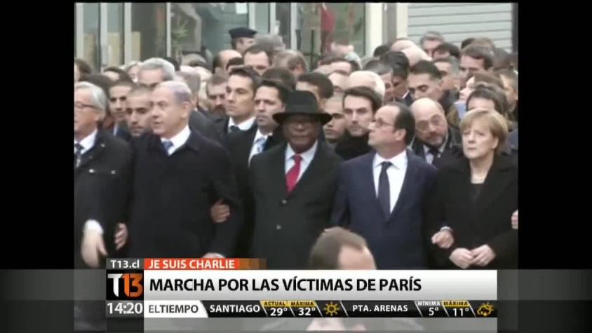 [T13 Tarde] Millones de personas marcharon por las víctimas de los atentados en París