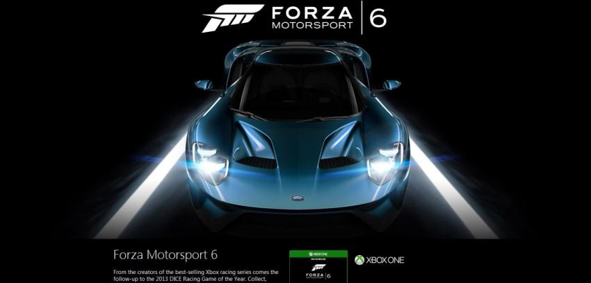 Video: Xbox reveló nueva versión del juego de carreras Forza