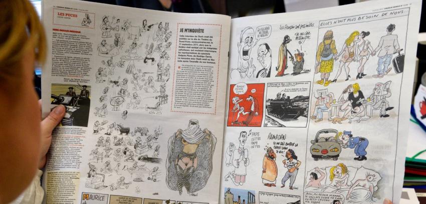 Estas son las viñetas del esperado número especial de Charlie Hebdo
