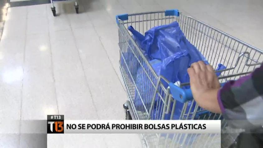 [T13] Ninguna comuna podrá prohibir la entrega de bolsas plásticas