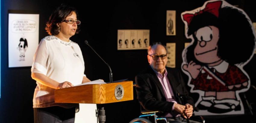Quino recibe importante premio chileno al mérito cultural