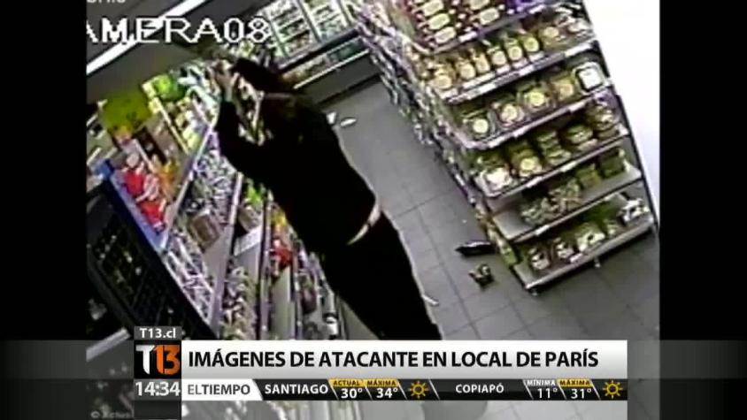 [T13 Tarde] Imágenes muestran al atacante del supermercado Kosher de París